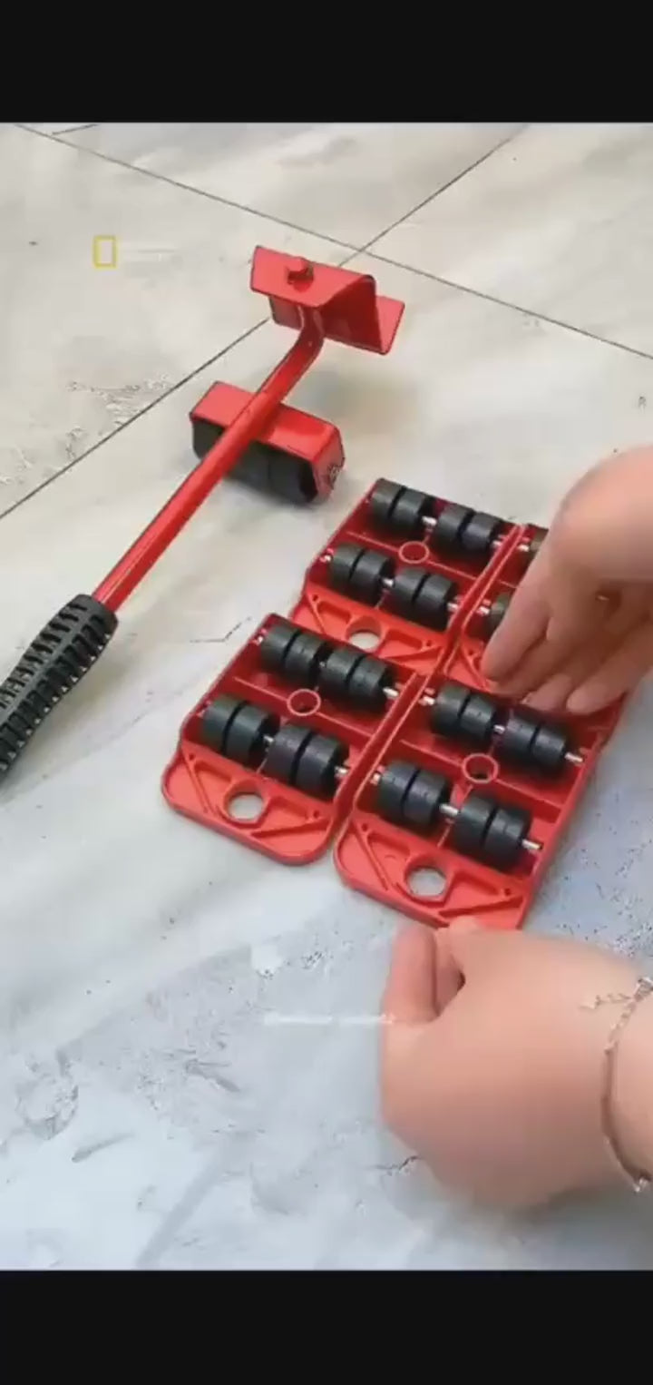 Heavy Furniture Mover Tool Set | Easy To Use Ergonomics Design Furniture Moving Tool Best For Home, Office